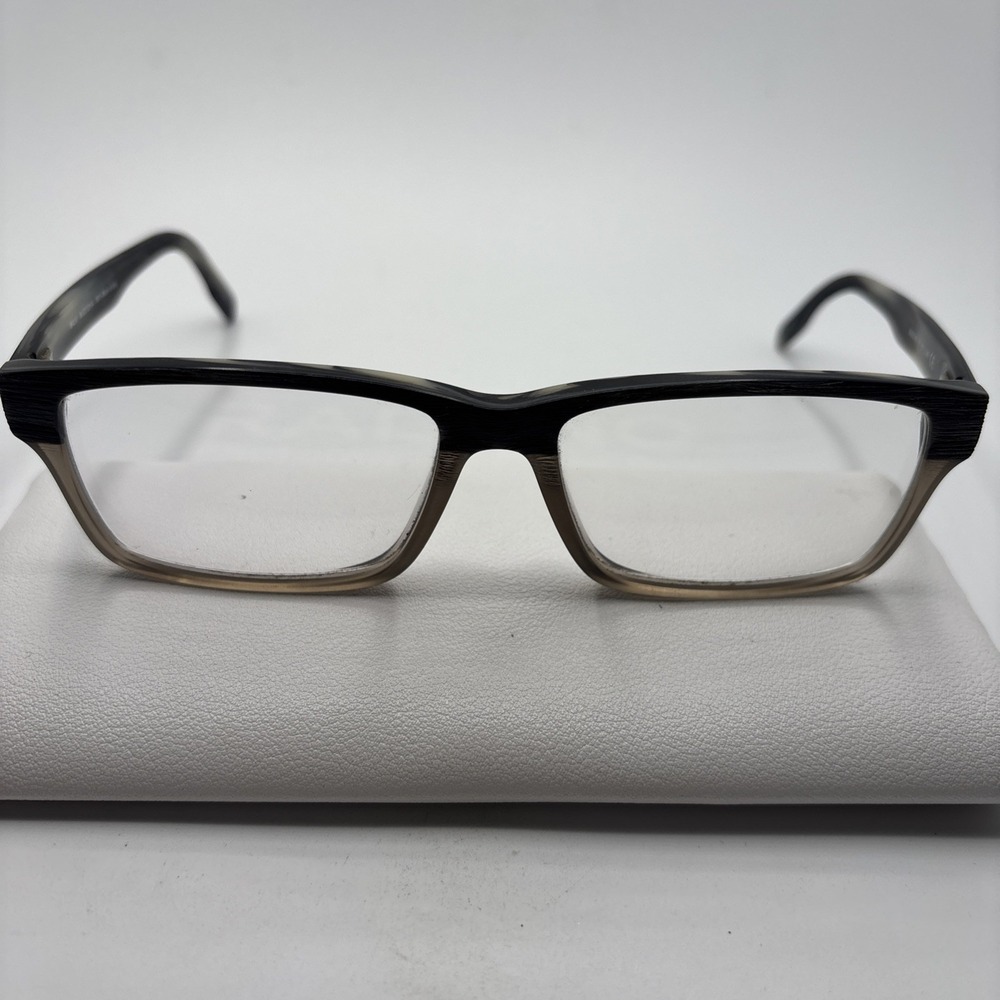 Maui Jim Eyeglasses Frames MJO2120-94 Grey Horn 57-17-145 Italy #C359
